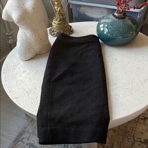 New WT J. Crew  Elegant Black Pencil Skirt 100% wool